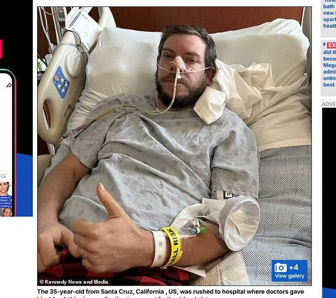 美人夫連打3個噴嚏「下秒椎動脈破裂」　致嚴重中風&hellip;晚一步就沒命