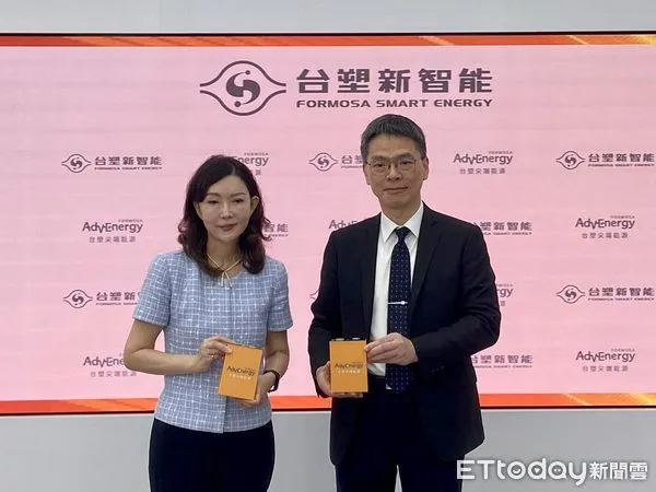 ▲台塑新智能董事長王瑞瑜、總經理劉慧啓。（圖／記者廖婕妤攝）