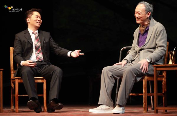 ▲《最後14堂星期二的課》由卜學亮與金士傑主演。（圖／果陀劇場提供）