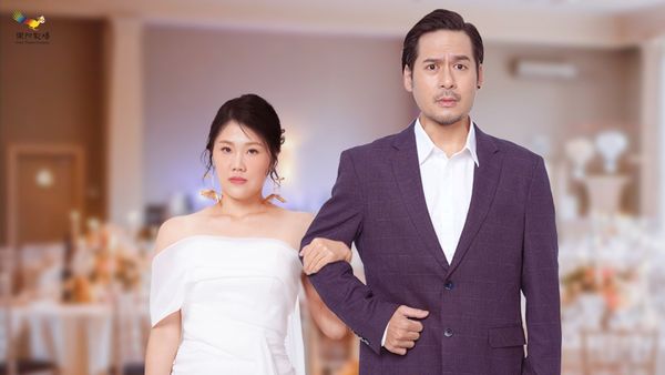 ▲《親愛的彼得先生》由張稜與高華麗主演。（圖／果陀劇場提供）