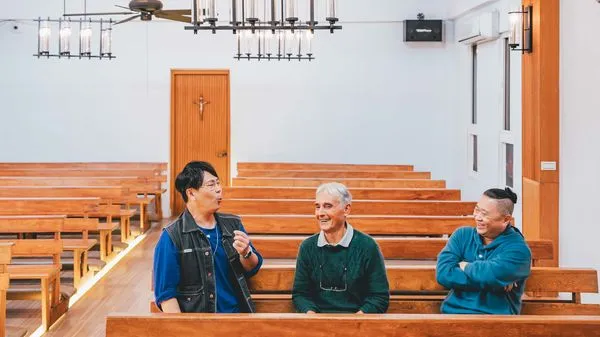 ▲▼《來去恁兜洗魂舒》花蓮天主堂拍攝遇狀況。（圖／公視提供）