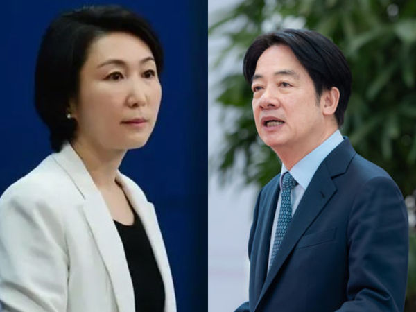 ▲▼毛寧、賴清德。（圖／大陸外交部、總統府）