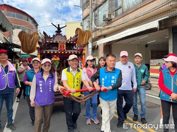 ▲2025竹山迎媽祖祈福文化節開跑。（圖／竹山鎮公所提供）