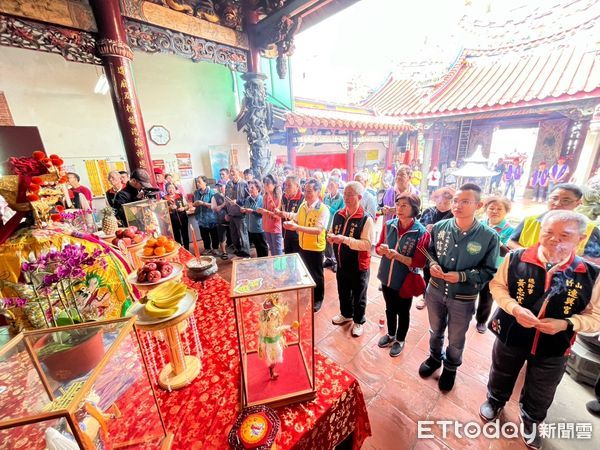 ▲2025竹山迎媽祖祈福文化節開跑。（圖／竹山鎮公所提供）