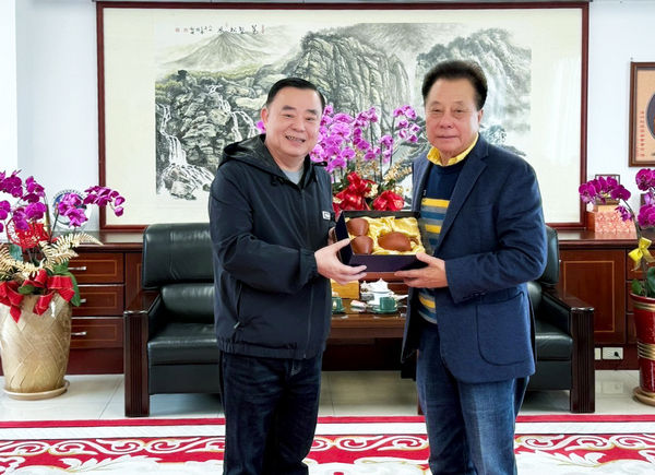 ▲邱奕勝率議會團隊赴金門交流