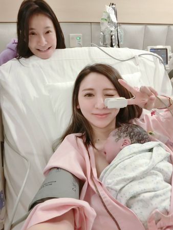▲小歪生下第三胎，之前也拍了美美孕媽咪寫真。（圖／孫沐辰提供）