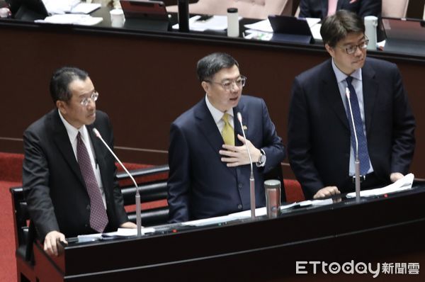 ▲▼卓榮泰 邱垂正 顧立雄 立法院院會 總質詢。（圖／記者屠惠剛攝）