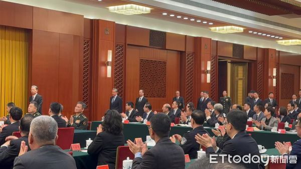 ▲▼ 北京、反分裂國家法20周年、趙樂際、王毅            。（圖／記者任以芳攝）