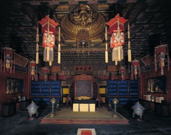 ▲▼北京故宮養心殿。（圖／翻攝澎湃新聞）