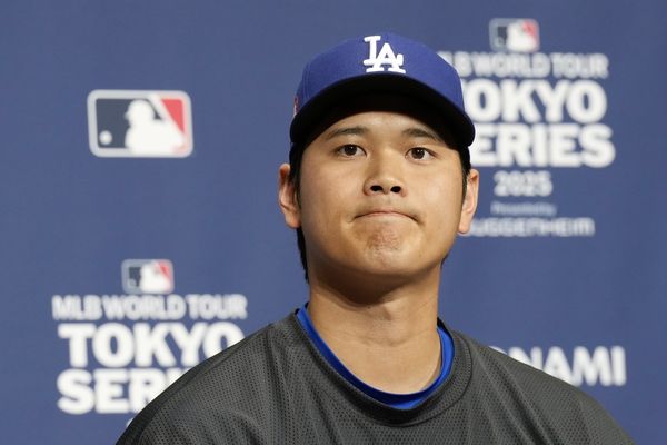 ▲▼大谷翔平、山本由伸、佐佐木朗希             。（圖／達志影像／美聯社）