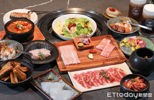 ▲燒肉風間10周年新菜單。（圖／記者黃士原攝）