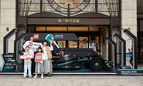 ▲《樂高® FORMULA 1®飆速「拼」戰》賽車手訓練基地熱血開跑。（圖／業者提供）