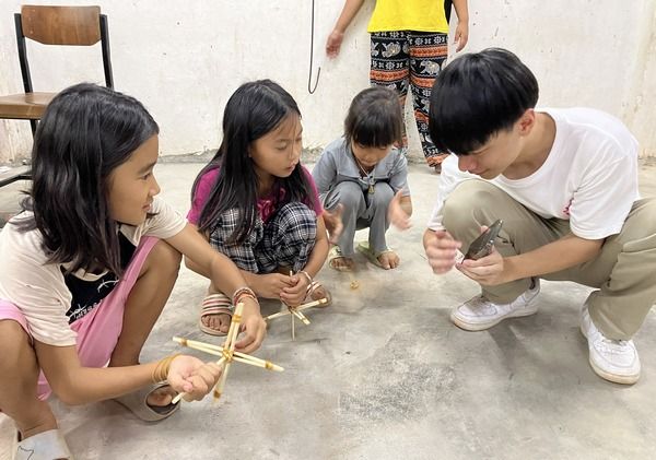 ▲桃園青年局成立「桃青國際志工隊」