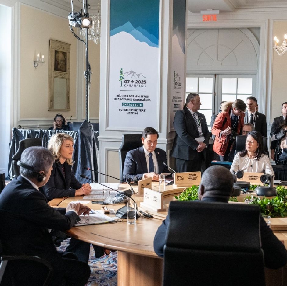 ▲▼七大工業國集團（G7）外長會議。（圖／x.com/G7）