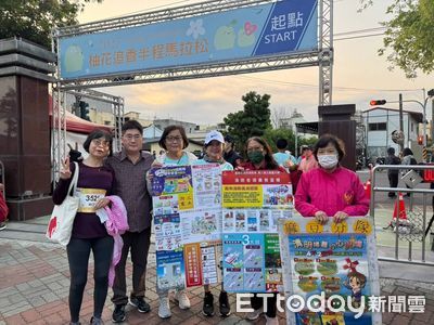 2025麻豆柚香健康路跑 南消麻豆分隊防火宣導活動