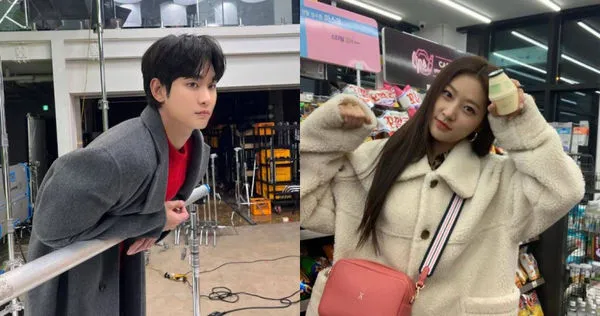 金秀賢、金賽綸。（圖／翻攝自金秀賢IG、金賽綸IG）