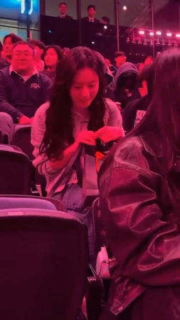 ▲▼▲▼Jennie演唱會「台下全巨星」金智媛、NJZ、Rose`到場觀眾暴動。（圖／翻攝自ODD ATELIER娛樂、X）