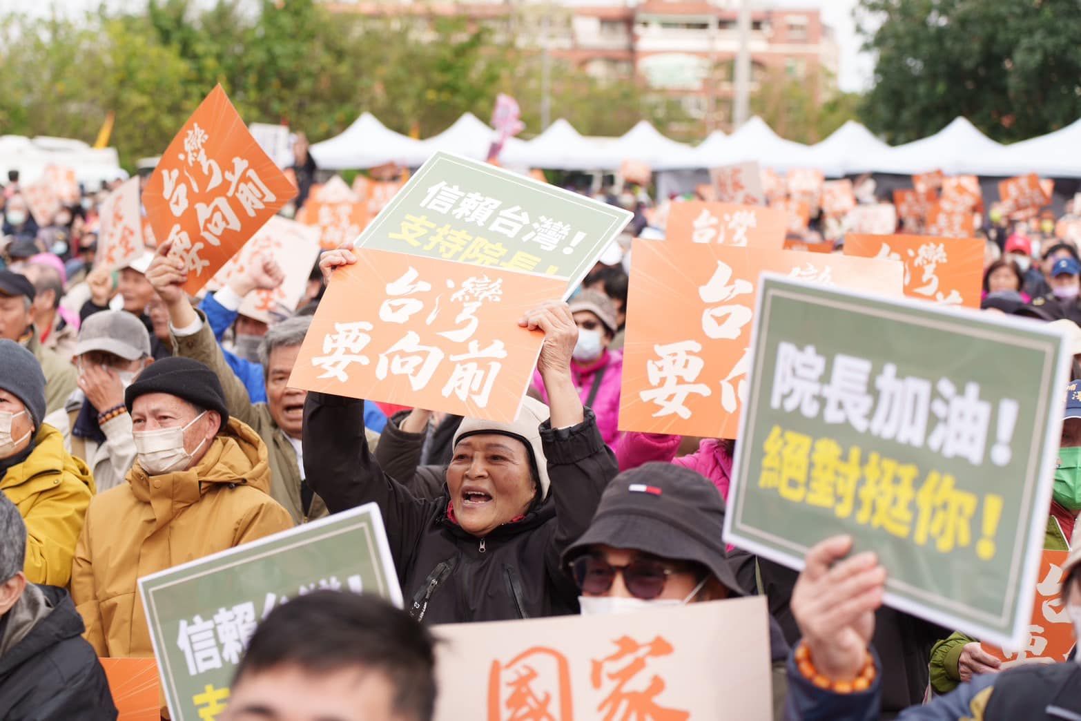 ▲▼民進黨下鄉宣講。（圖／翻攝自Facebook／卓榮泰）