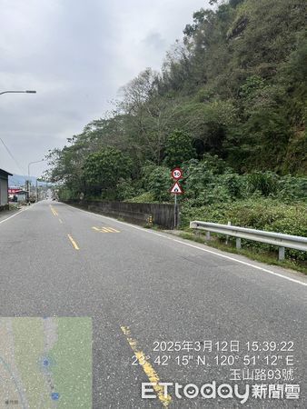 ▲信義警分局於新中橫公路公布4處移動測速照相點。（圖／記者高堂堯翻攝）