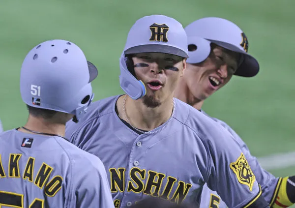 ▲阪神佐藤輝明。（圖／達志影像／美聯社）