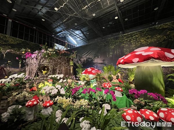 ▲2025台灣國際蘭展讓台灣蘭花在國際市場發光發熱！今年再次與藝術總監吳維宏合作，以獨特的策展手法與花藝布局，打造沉浸式展覽體驗。（圖／記者林東良翻攝，下同）