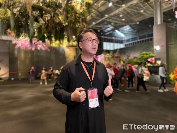 ▲2025台灣國際蘭展讓台灣蘭花在國際市場發光發熱！今年再次與藝術總監吳維宏合作，以獨特的策展手法與花藝布局，打造沉浸式展覽體驗。（圖／記者林東良翻攝，下同）
