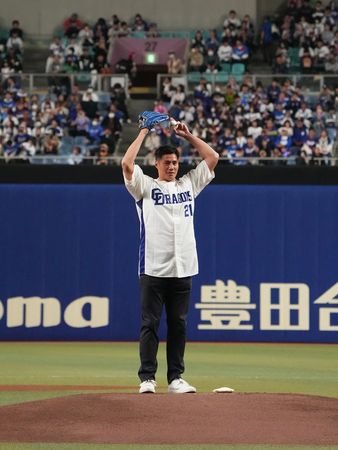 ▲▼陳偉殷重返名古屋引退。（圖／截自中日龍官方粉絲團）