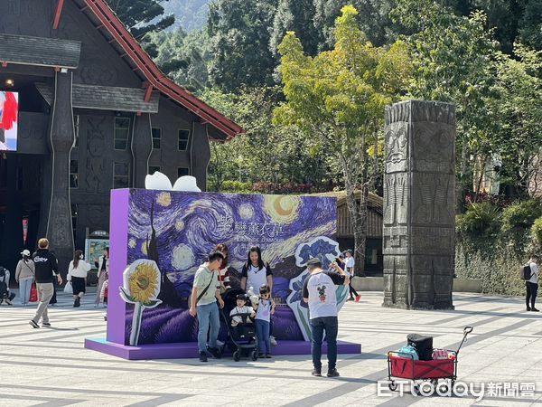▲九族文化村「邂逅梵谷」薰衣草季緊接著櫻花祭後登場。（圖／九族文化村提供）