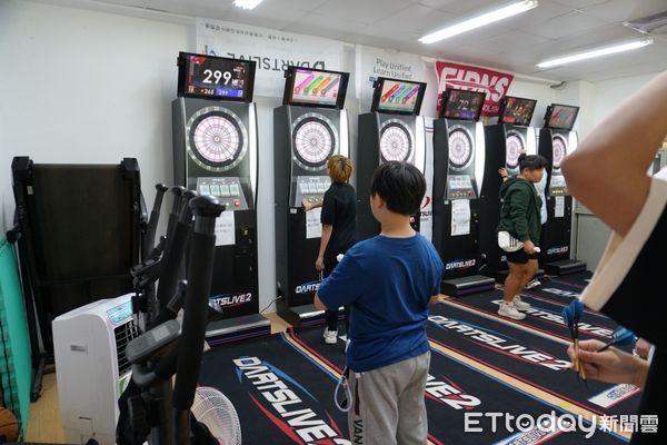 ▲台東縣立新生國中舉辦適應體育電子飛鏢競賽。（圖／記者楊漢聲翻攝）