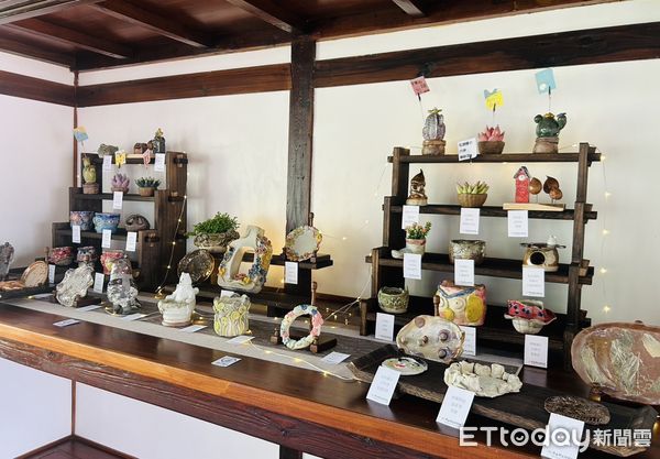 ▲「台東師生陶藝作品展」寶町藝文中心登場。（圖／記者楊漢聲翻攝）