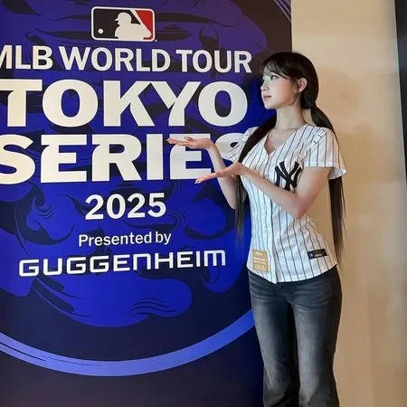▲李珠珢前往東京巨蛋觀賞MLB熱身賽 。（圖／翻攝李珠珢Instagram）