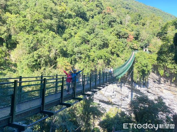 ▲山風一號吊橋。（圖／玉山國家公園管理處提供）