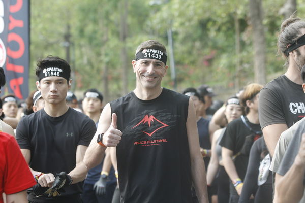 ▲斯巴達障礙跑Spartan Race高雄站，PLG職籃領航猿總教練卡米諾斯也參賽。（圖／斯巴達障礙跑提供）