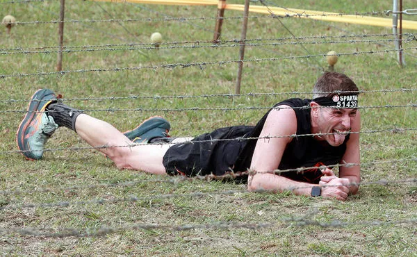 ▲斯巴達障礙跑Spartan Race高雄站，PLG職籃領航猿總教練卡米諾斯也參賽。（圖／斯巴達障礙跑提供）