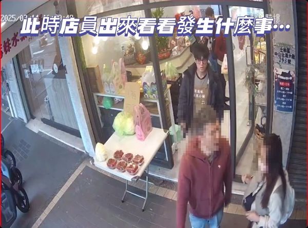 ▲▼天母水果店男女衝突。（圖／翻攝IG／rabbit21449）