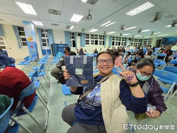 ▲東港警分局到鹽洲國小進行防詐宣導           。（圖／記者陳崑福翻攝）