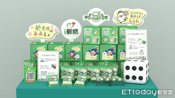 ▲▼中華郵政推出「郵局陪你乖乖長大」聯名商品。（圖／中華郵政提供）