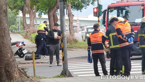 ▲▼北投承德路七段死亡車禍。（圖／記者黃彥傑攝）