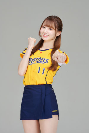 ▲中信兄弟啦啦隊女孩菊池桃子。（圖／中信兄弟提供）