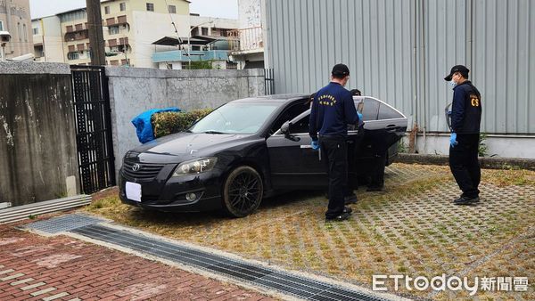 ▲屏東市瑞光南路17日凌晨槍擊案，現場找到25發子彈             。（圖／屏東小鎮資訊提供）