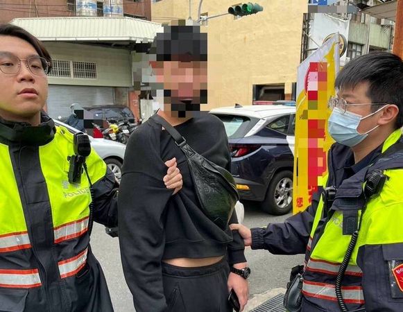 ▲警方逮捕楊姓男子。（圖／警方提供）
