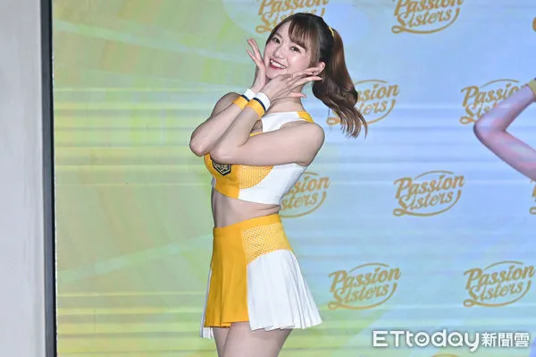 ▲▼中信兄弟啦啦隊『2025 全新陣容發佈會』，菊池桃子。（圖／記者李毓康攝）