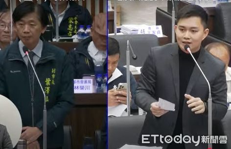 ▲0121地震至今仍有災民睡帳篷和自家車裡，台南市議會國民黨團和無黨聯盟感謝黃偉哲市府團隊的努力外，質疑民進黨中央稅收超徵5000多億元，為何不拿錢出來救災。（圖／記者林東良翻攝，下同）
