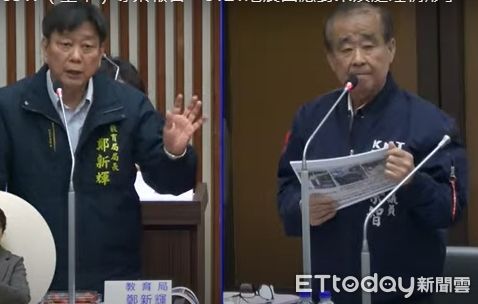 ▲0121地震至今仍有災民睡帳篷和自家車裡，台南市議會國民黨團和無黨聯盟感謝黃偉哲市府團隊的努力外，質疑民進黨中央稅收超徵5000多億元，為何不拿錢出來救災。（圖／記者林東良翻攝，下同）