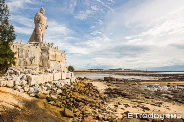 ▲▼金門觀光100旅遊亮點 建功嶼封島兩個月進行施作。（圖／記者林名揚翻攝）