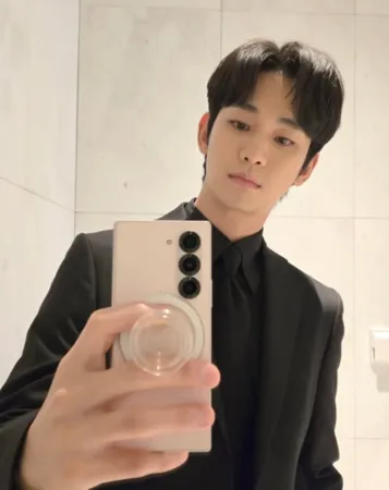 ▲金賽綸曾被金秀賢要求用Telegram對話。（圖／翻攝自金賽綸IG）