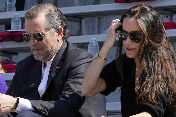 ▲▼美國前總統拜登的兒子韓特（Hunter Biden）、女兒艾希莉（Ashley Biden）。（圖／達志影像／美聯社）