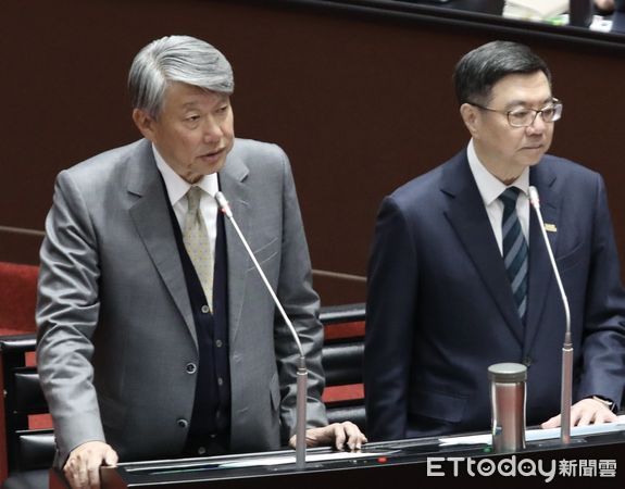 ▲▼行政院長卓榮泰立法院 備詢  經濟部長郭智輝 金管會主委彭金隆。（圖／記者屠惠剛攝）