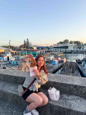 ▲▼雞排50元、雞翅15元!七股隱藏版在地老味道「龍山宮廟口無名炸雞排」七股龍山宮無名鹽酥雞。（圖／部落客台南好Food遊授權提供）