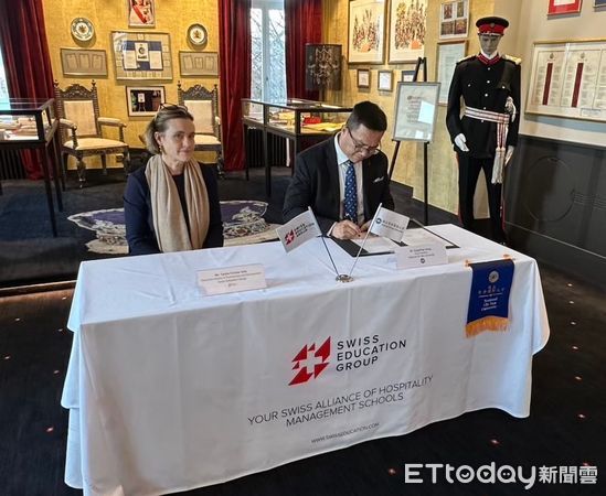 ▲暨大管理學院與瑞士教育集團簽署雙聯學制，打造國際飯店與觀光管理人才。（圖／國際暨南國際大學提供）